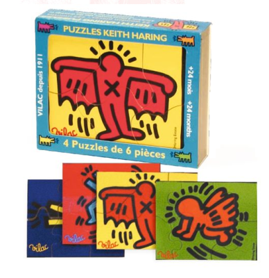 Puzzle Keith Haring Vilac pour les petits dès 2 ans