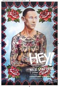 affiche hey halle saint pierre Hey ! Délicates cruautés à la Halle Saint Pierre