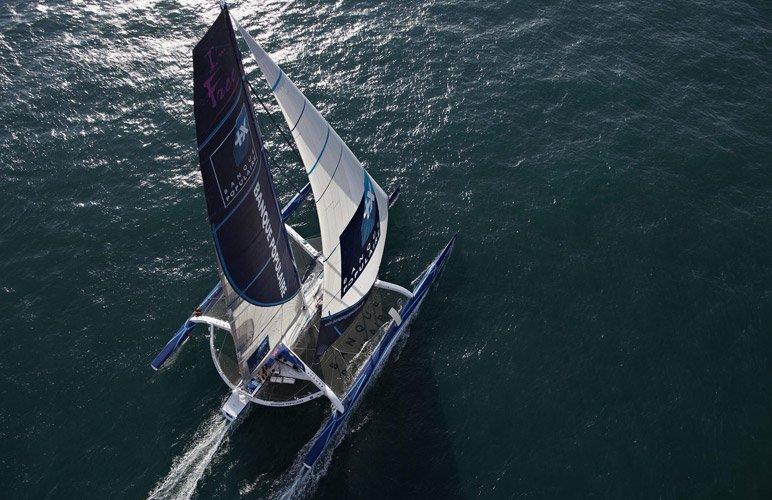 maxi-trimaran-banque-populaire Corum : chronométreur officiel du Trophée Jules Verne