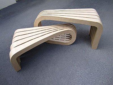Banc design LORYN by Christophe Flahaut crbst LORYN-tonkR