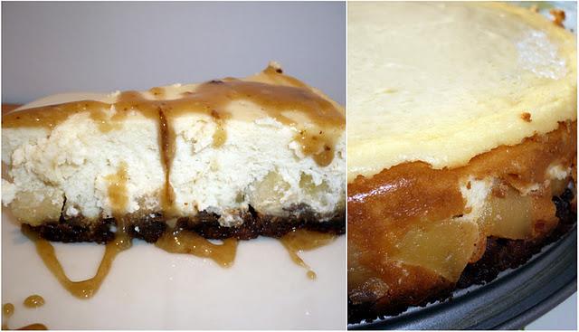 Apple cheesecake, ou mon premier cheesecake ^^