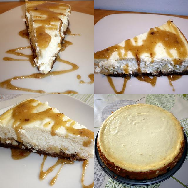 Apple cheesecake, ou mon premier cheesecake ^^