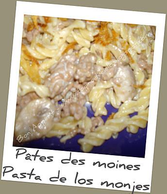 Pâtes des Moines - Pasta de los Monjes