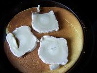 Pancakes salés au chèvre