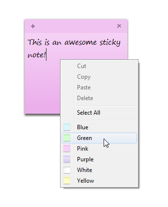 sticky note windows seven Découvrez 7 outils cachés dans windows7