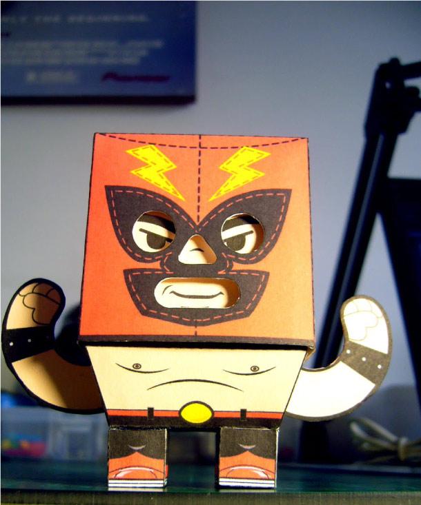 ‘Los Luchadores’ Série #1 (x 12)