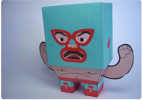 ‘Los Luchadores’ Série #1 (x 12)