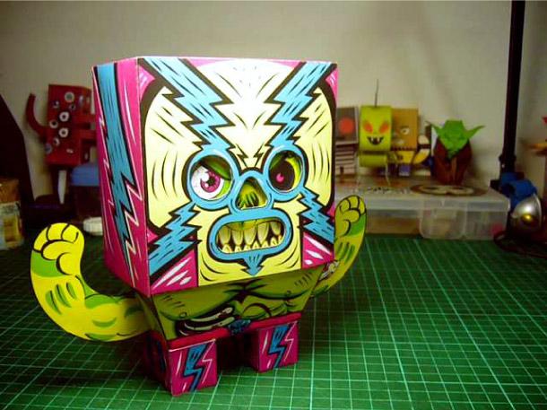 ‘Los Luchadores’ Série #1 (x 12)