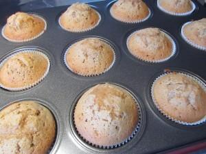 muffins moëlleux noisette