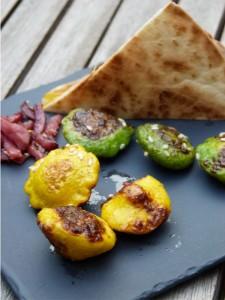 recette-assiettesetgourmandises-patisson Mini patissons au sésame et sa galette revisitée