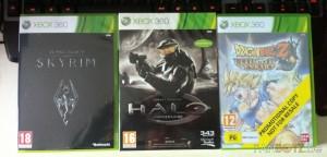 [Arrivage] Dragon Ball Z Ultimate Tenkaichi, Halo: Combat Evolved Anniversary et Skyrim