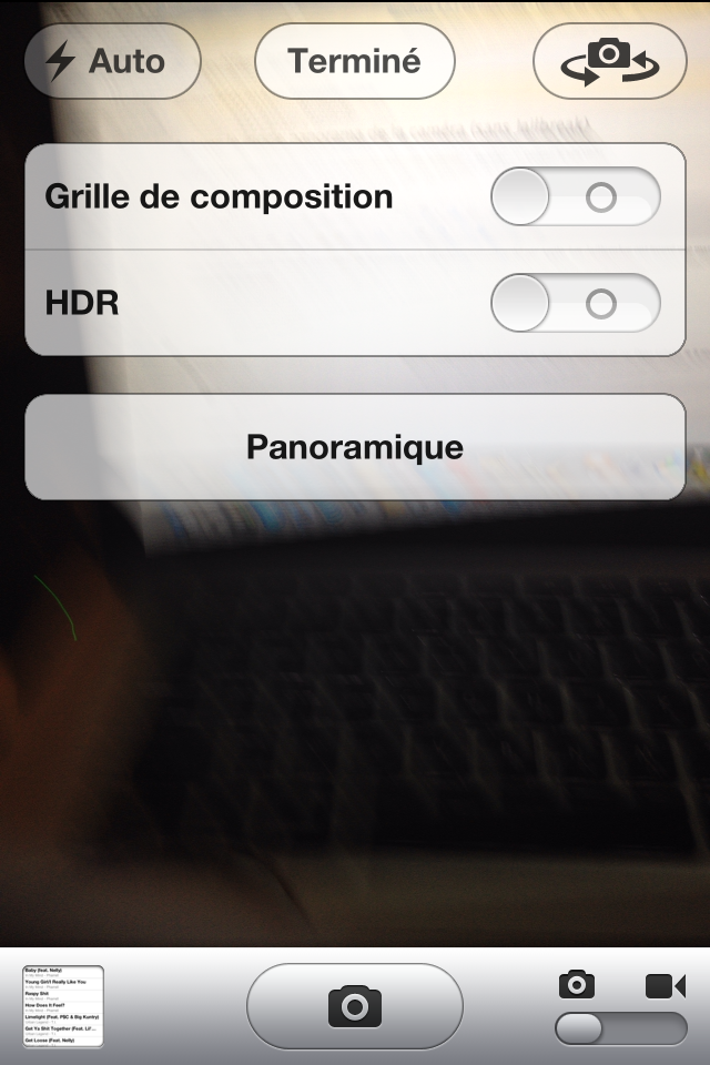 IMG_0235 Activer le mode panorama de la caméra (sans Jailbreak)