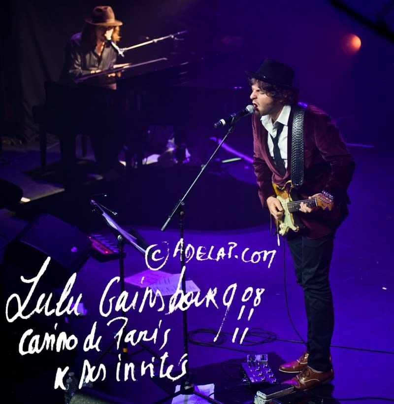 Musique :: Lulu Gainsbourg et ses invités au Casino de Paris