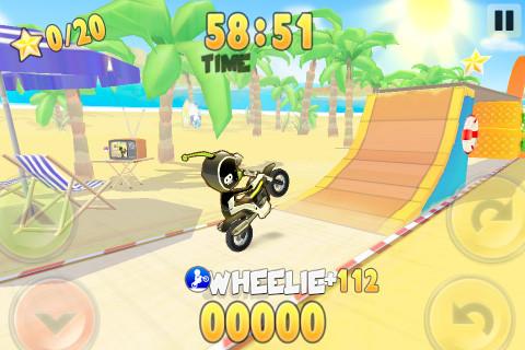 dy1 Le meilleur jeu de Trial: Dynastunts pour iPhone/iPad est temporairement en Promo à 0,79€