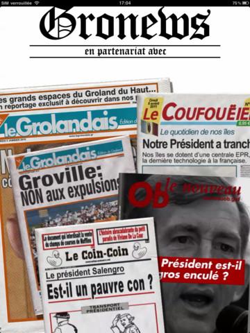 gr5 L’application de parodies/caricatures de l’émission Groland pour iPhone/iPad est disponible