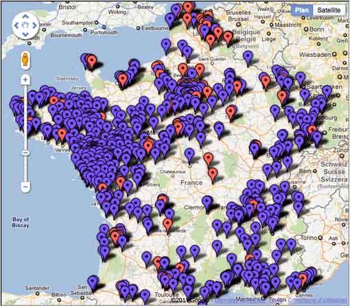 Carte LSA Drives France Les Drives, des efforts à faire sur le merchandising en ligne
