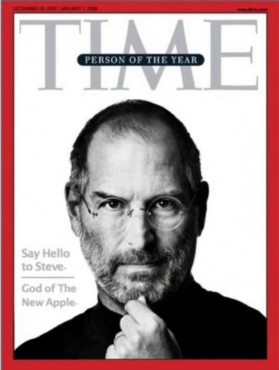 steve jobs time magazine 407x540 Steve Jobs, futur Person of the Year du TIME ?