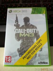 [Arrivage] Call of Duty Modern Warfare 3 (Xbox 360)