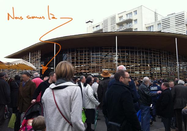 Vente de vin sur le marché Vente de vin sur le marché