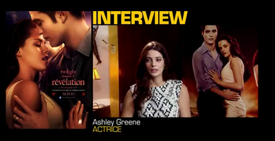 Interview de Robert Pattinson & Ashley Greene par Allociné