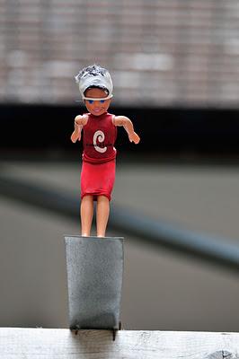 La petite plongeuse... La petite plongeuse...