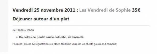 VDI LES VENDREDIS DE SOPHIE (N°6) … version antillaise