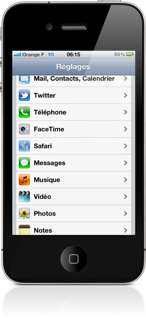 Navigation en privée sur votre iPhone/iPad en iOS5
