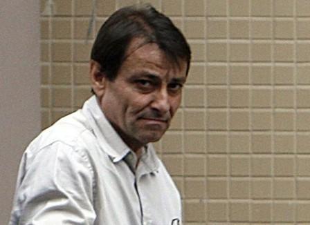 Cesare Battisti, lors de son arrestation en 2007
