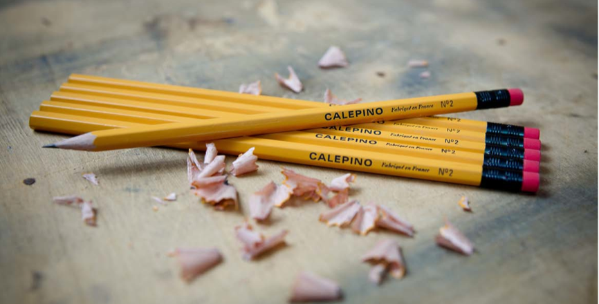 Crayon calepino Calepino, des calepins de fabrication française 100 % recyclés
