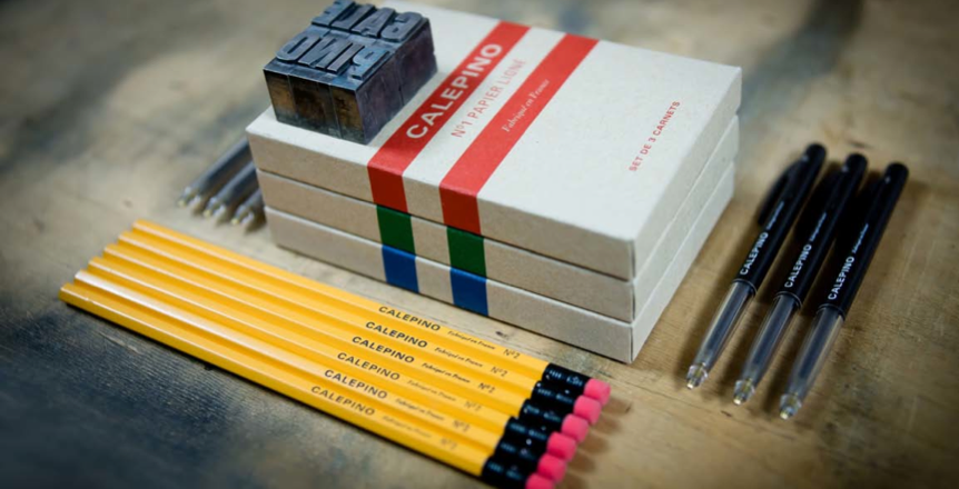 set calepino Calepino, des calepins de fabrication française 100 % recyclés