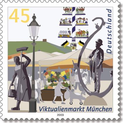 Datei:Stamp Germany 2003 MiNr2356 Viktualienmarkt.jpg