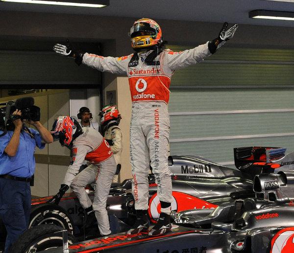 Victoire d’Hamilton a Abu Dhabi