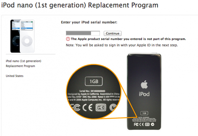 replacement-ipod-nano replacement ipod nano Apple remplace votre iPod Nano première génération gratuitement