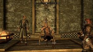 Les conversations ont lieu sans zoomer sur les personnages. The Elder Scroll V : Skyrim – Test
