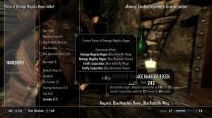 Le gentil petit chimiste The Elder Scroll V : Skyrim – Test