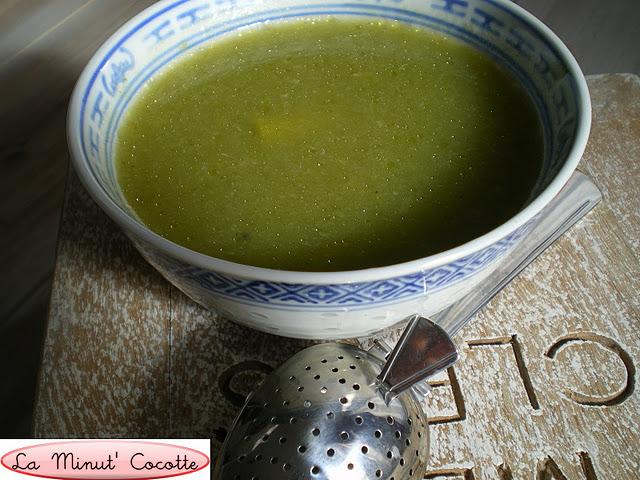 Soupe verte coriandre Soupe verte coriandre