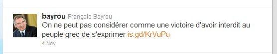 François Bayrou, Athènes et l'UPR bayrou1.jpg