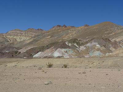 Death Valley,la vallée de la mort: 2° journée