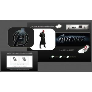 Le Wiipee, le seul sticker nettoyant et repositionnable arrive aux couleurs de Mario et Avenger Le Wiipee, le seul sticker nettoyant et repositionnable arrive aux couleurs de Mario et Avenger