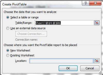 Tableaux croisés dynamiques dans Excel: La base