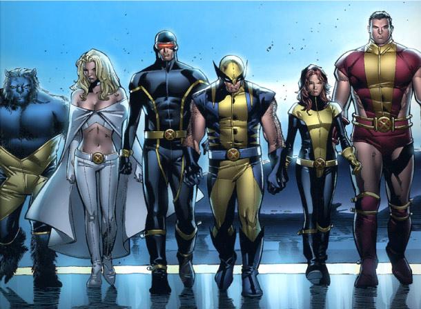 Papertoys X-Men de LRK (x 7)