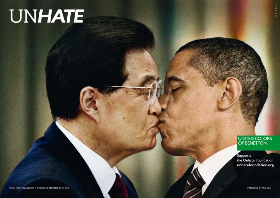 baiser Chine et USA