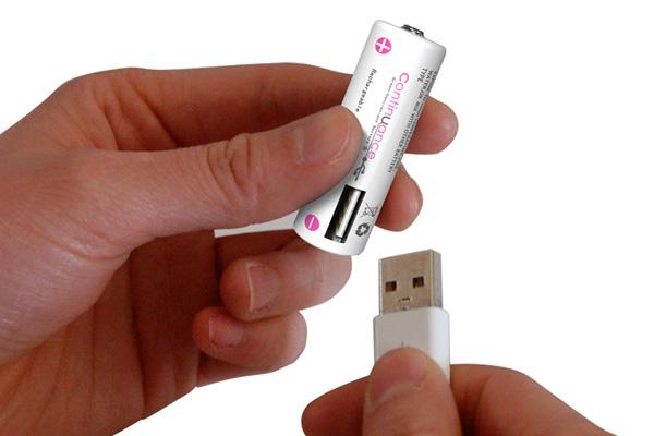 continuance3 Une pile dotée dun port USB pour recharger vos appareils mobiles
