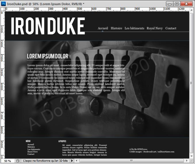 img6 Webdesign « Iron Duke »