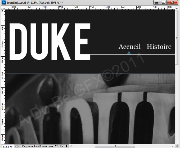 img3 Webdesign « Iron Duke »
