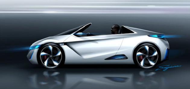 Le roadster électrique selon Honda : Small sport concept