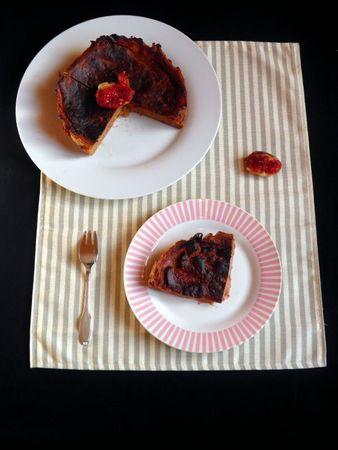 Flan soyeux aux Figues & Pain d'épices sans oeufs ni lait PB140019