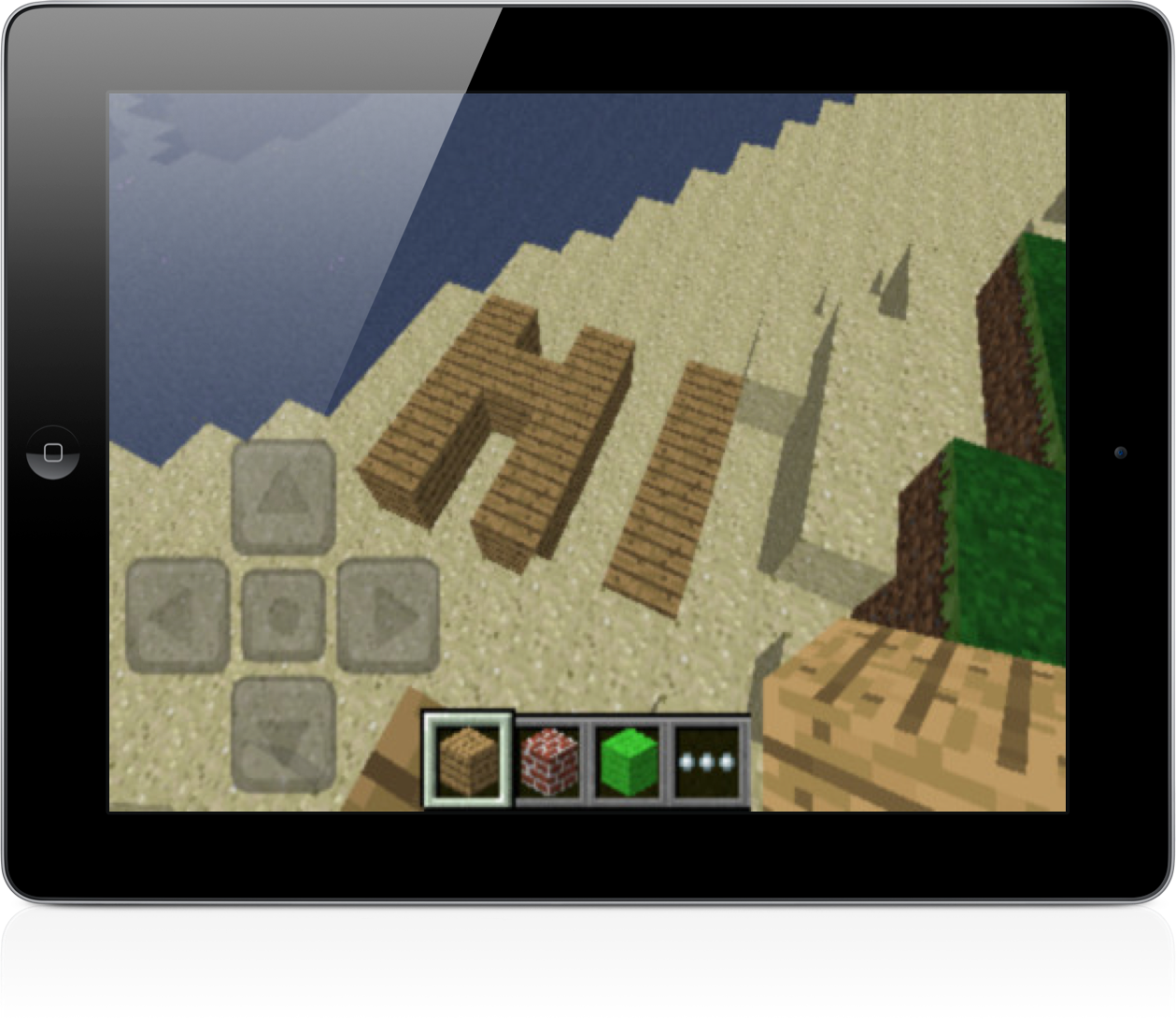 Minecraft est disponible pour iPhone,iPod et iPad