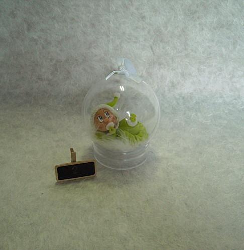 boule avec bébé (mon 1er Noël) Photo 066