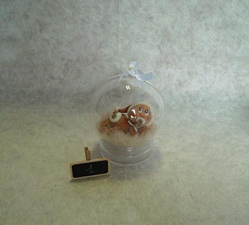 boule avec bébé (mon 1er Noël) Photo 043